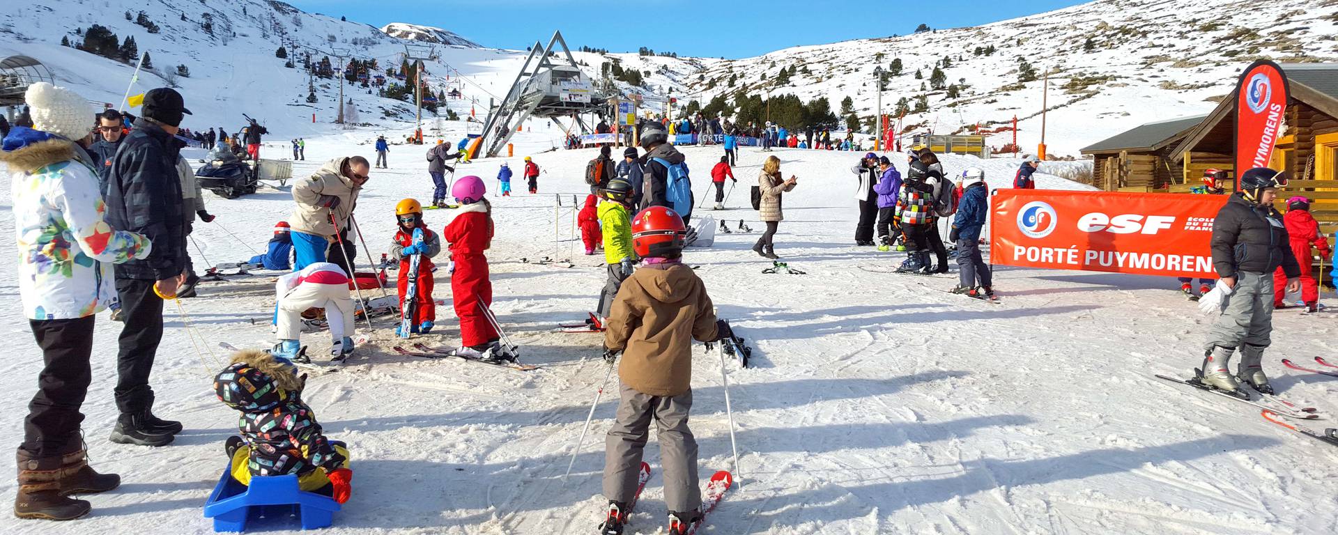 Station de Porté-Puymorens en Pyrénées Catalanes 