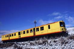 Le Train Jaune en hiver